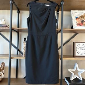 Sleeveless Black Banana Republic Sheath Dress